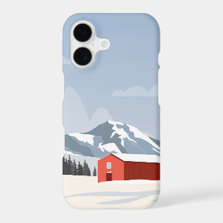 Conception de coque d'iPhone : Suède, paysage hive
