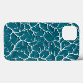 Conception de coque iPhone à texture de foudre sar (Verso (horizontal))