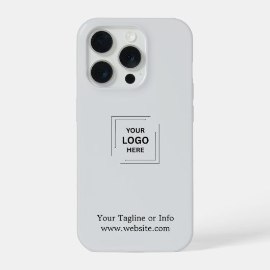 Conception de coque iPhone pour logo d'entreprise (Verso)