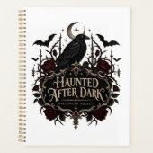 Conception de corbeau gothique Halloween Haunted A (Devant)