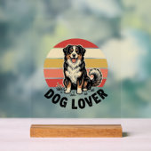 Conception de coucher de soleil de chien mignon gr (Neutre)