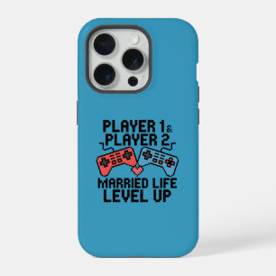 Conception de couple de jeu Pixel Level Up