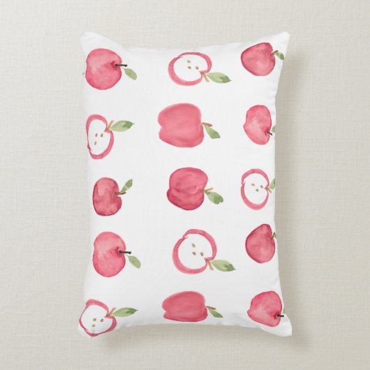 Conception de coussin accent moderne aquarelle App (Devant(Vertical))