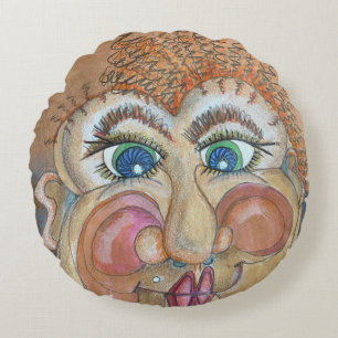 Conception de coussin lunaire à partir d'un dessin