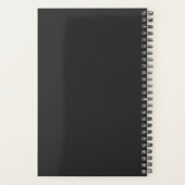 Conception de couverture de géométrie grise rouge (Dos)