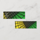 Conception de cube - carte de profil (Devant / Derrière)