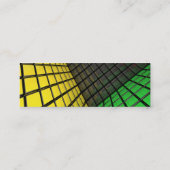 Conception de cube - carte de profil (Dos)