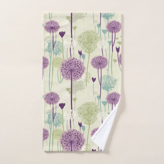 Conception de Dandelion été (Serviette à main)