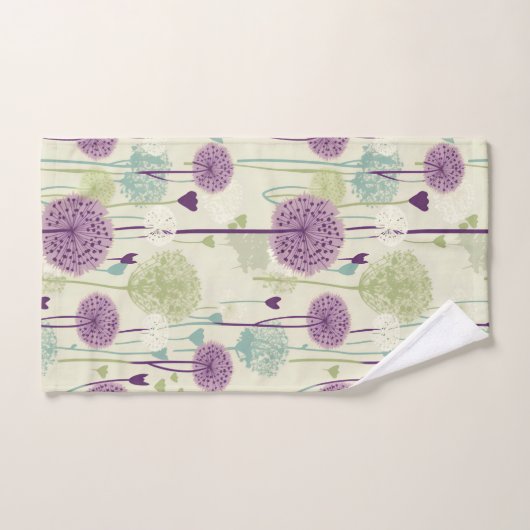 Conception de Dandelion été (Serviette à main)