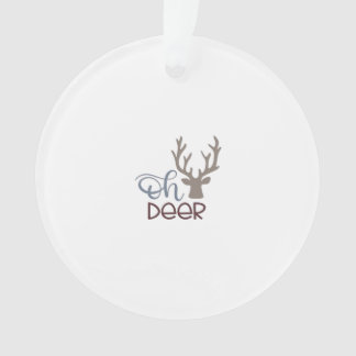 Conception de design rétro classique Oh Deer