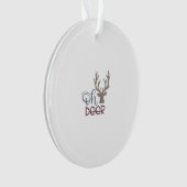 Conception de design rétro classique Oh Deer (devant)