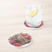 Conception de Dessous de verre de boisson en grès (Côté)