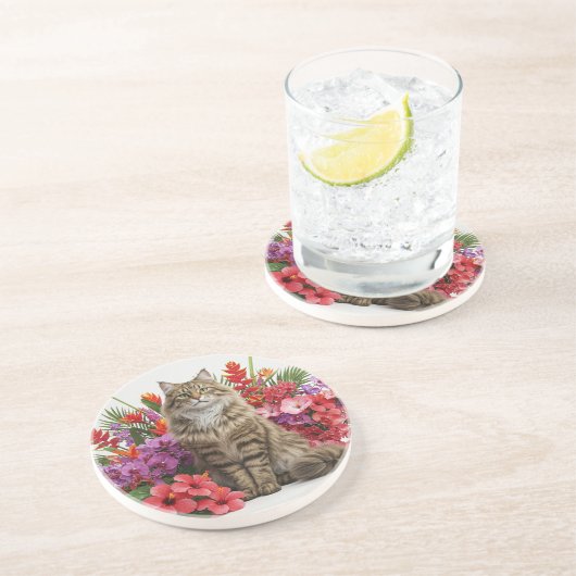 Conception de Dessous de verre de boisson en grès (Côté)