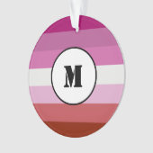 conception de drapeau de fierté lesbienne au rouge (devant)