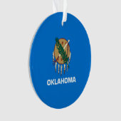 Conception de drapeau d'état de l'Oklahoma (devant)