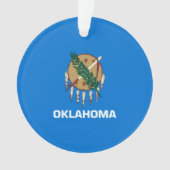 Conception de drapeau d'état de l'Oklahoma (devant)