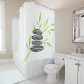 Conception de empilement en pierre de rideau en (En situation)