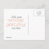 conception de faire-part de mariage (Dos)