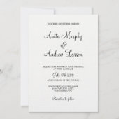 Conception de Faire-part de mariage "Walk with Me" (Devant)