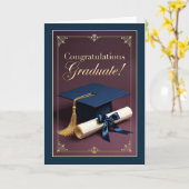 Conception de faire-part de remise de diplômes élé (Fleur jaune)