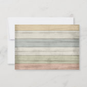 Conception de faire-part de réservation de soirée  (Dos)