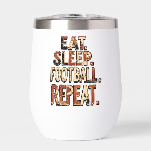Conception de fan de football vintage | Graphique (Avant)