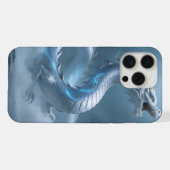 Conception de fantasy artistique du dragon bleu bl (Verso Horizontal)