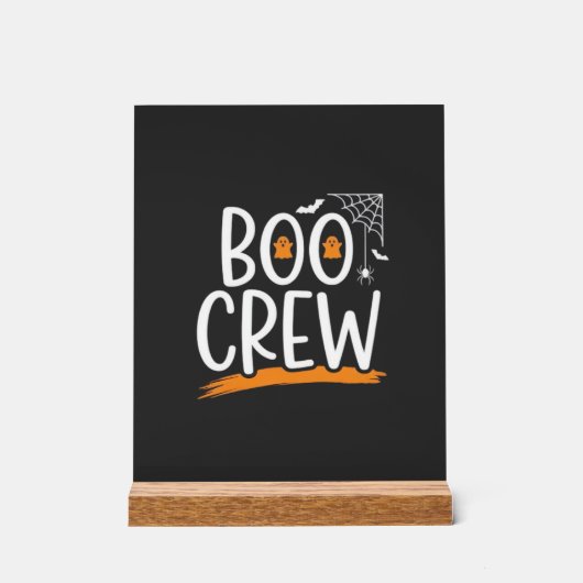 Conception de fantôme Halloween Boo Crew_1 (Recto)