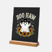 Conception de fantôme Halloween occidental Boo Haw (Angle)