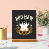 Conception de fantôme Halloween occidental Boo Haw (Mariage)
