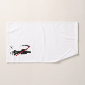 Conception de Faucheuse Monogrammé (Serviette à main)
