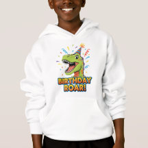 Conception de fête d'anniversaire de dinosaure mig