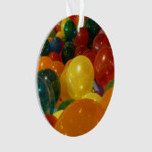 Conception de fête de ballons colorés (devant)