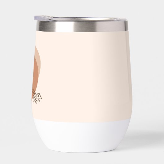 Conception de feuilles Boho avec nom personnalisé (Droite)