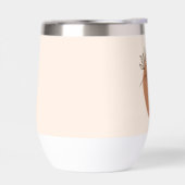 Conception de feuilles Boho avec nom personnalisé (Gauche)