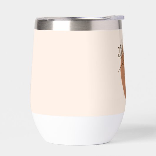 Conception de feuilles Boho avec nom personnalisé (Gauche)