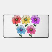 Conception de fleurs à 5 couleurs (Recto)