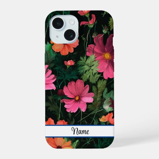 Conception de fleurs Cosmos rose (Verso)