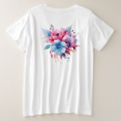 Conception de fleurs florales à l'aquarelle-24683 (Design dos)