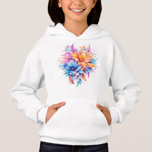 Conception de fleurs florales aquarelle-24683 (Devant)