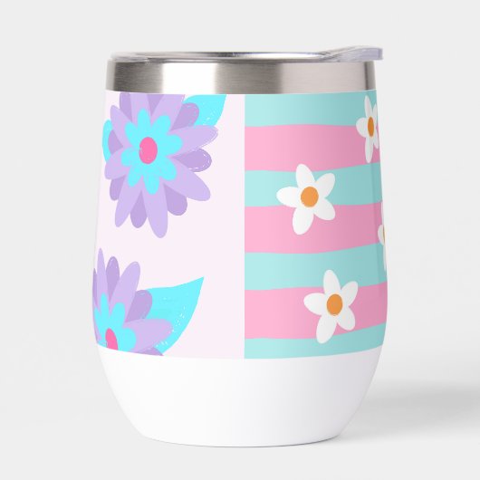 Conception de fleurs vibrantes en fleurs (Gauche)