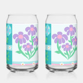 Conception de fleurs vibrantes en fleurs (Verso)