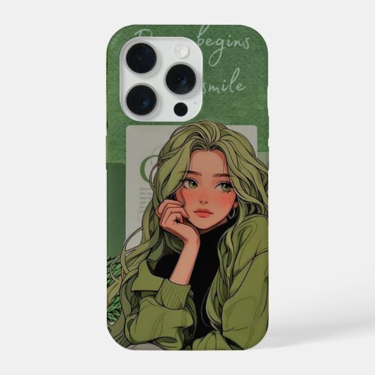 Conception de fond de coque de téléphone à esthéti (Verso)