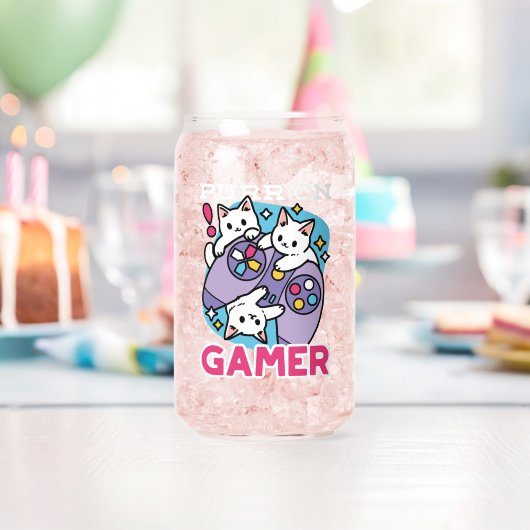 Conception de gamer de chat - Purr sur Gamer Joyst (Insitu (Anniversaire))