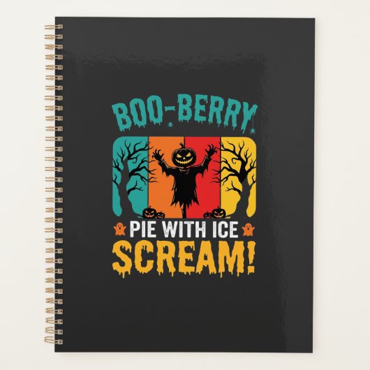 Conception de glace de Halloween pour tarte Boo-Be (Devant)