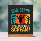 Conception de glace d'Halloween tarte Boo-Berry (Neutre)