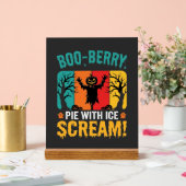 Conception de glace d'Halloween tarte Boo-Berry (Mariage)