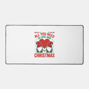 Conception de gnome de Noël amour coeur Santa