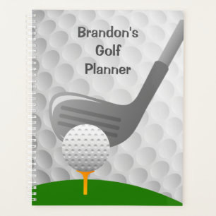 Conception de golf Planificateur hebdomadaire/mens