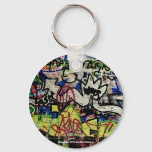 Conception de graffiti de porte-clés de MÈCHE